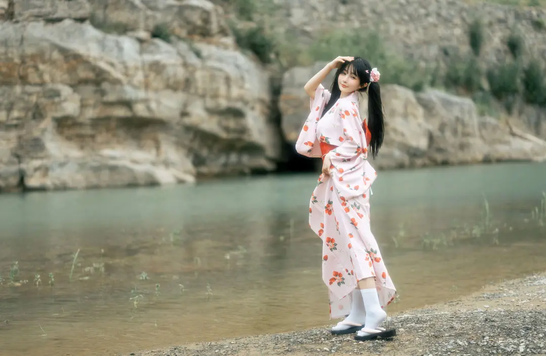 桜井宁宁 – 和服浴衣 76P