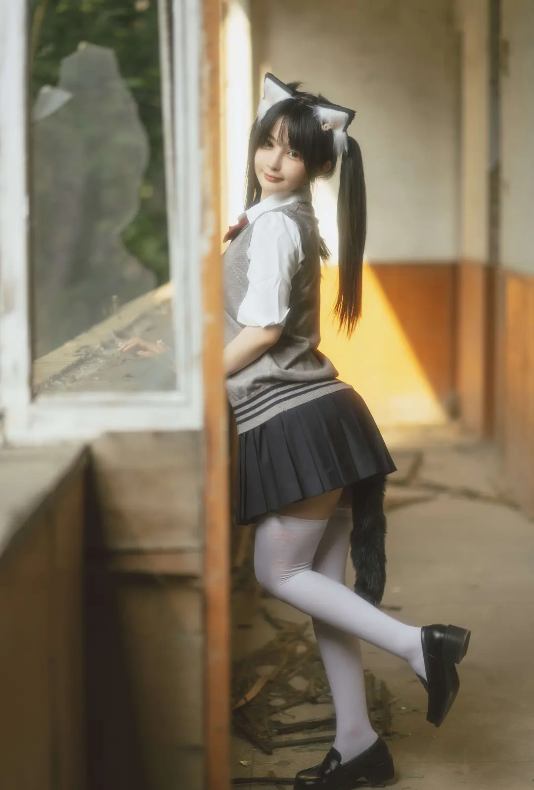 桜井宁宁 – 废墟 74P