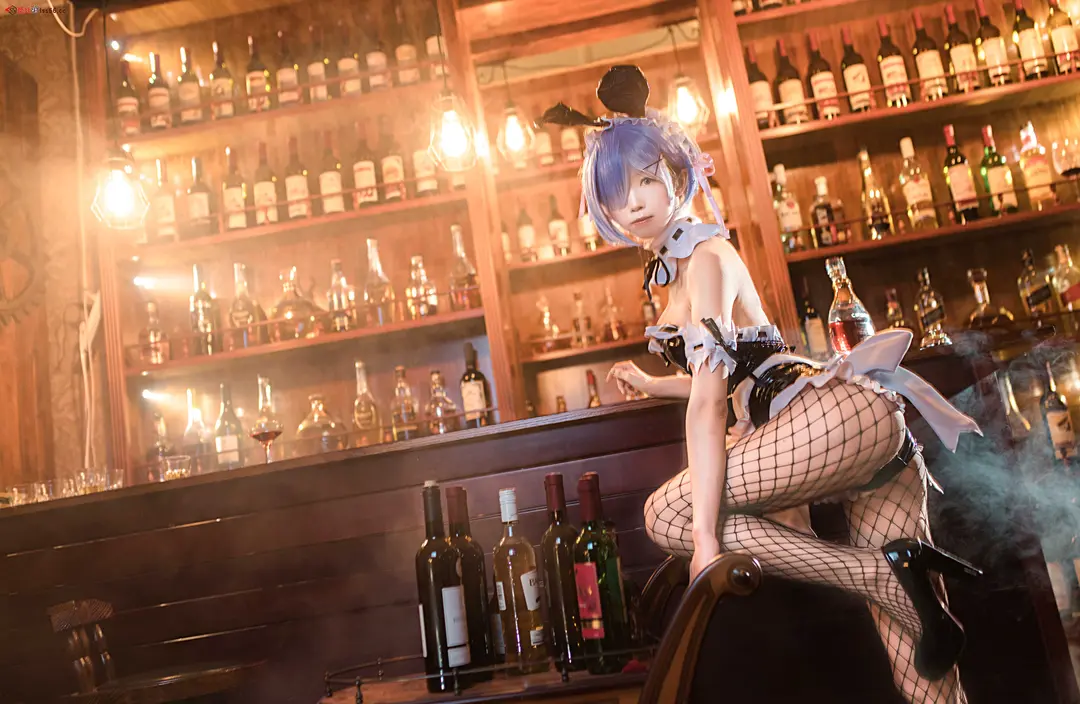水淼aqua – 蕾姆 兔女郎 16P