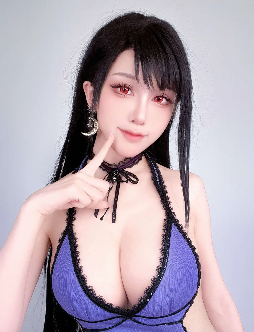 水淼aqua – 24年05月fantia订阅 蒂法礼服 28P
