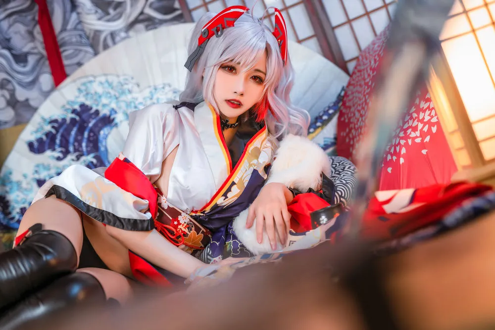 Momoko葵葵 – 欧根本子 6套 – 和服 20P