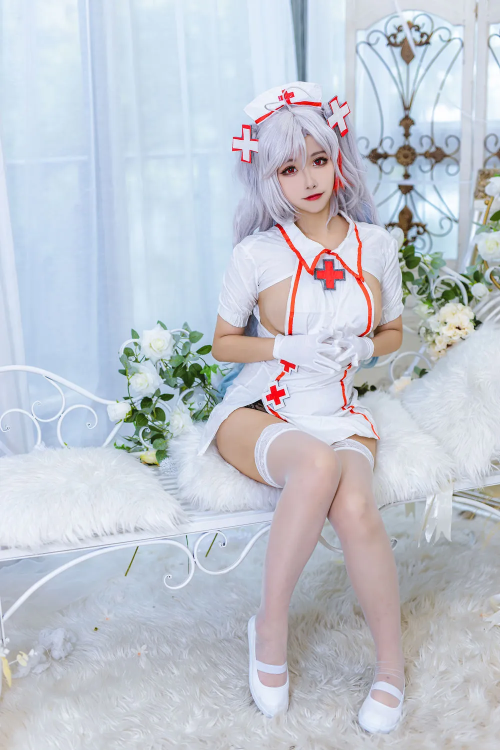 Momoko葵葵 – 欧根本子 6套 – 护士 21P