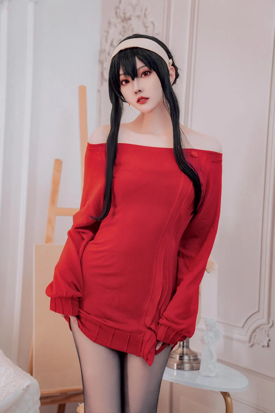 Natsuko夏夏子 – 约尔毛衣 36P