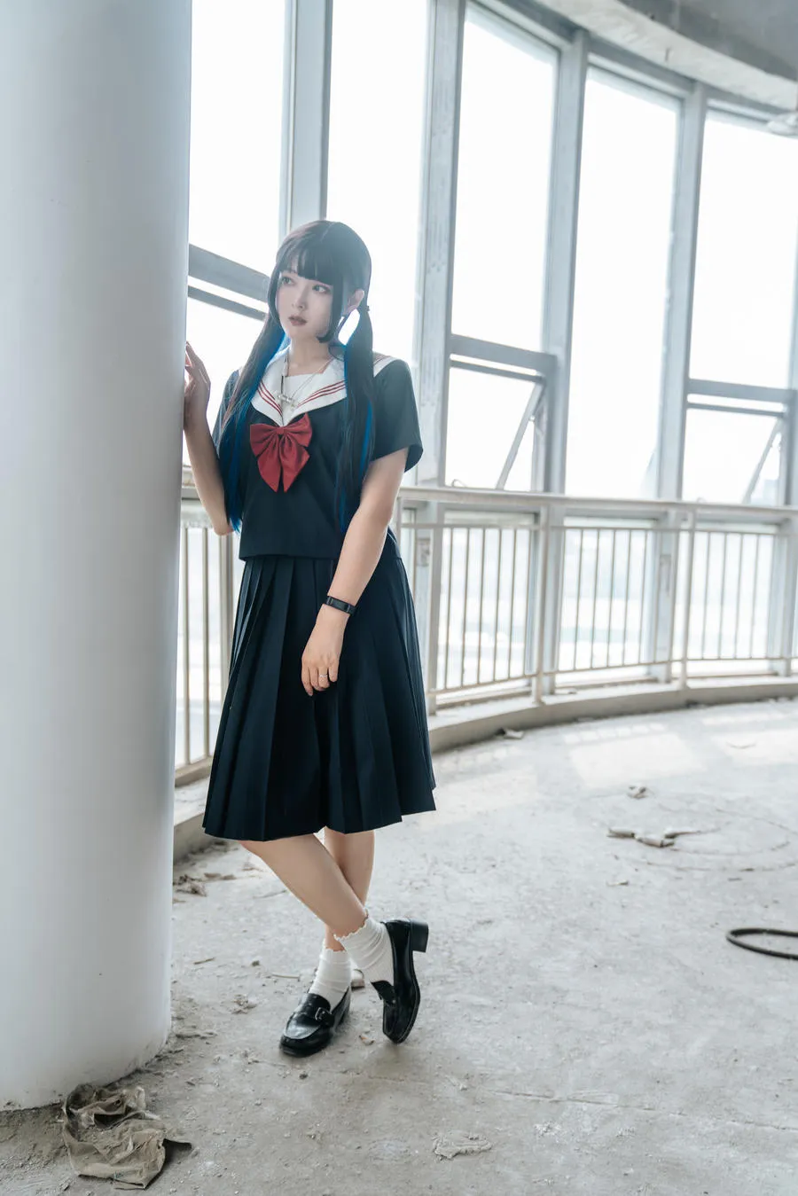 Natsuko夏夏子 – 废墟风纪委员 45P