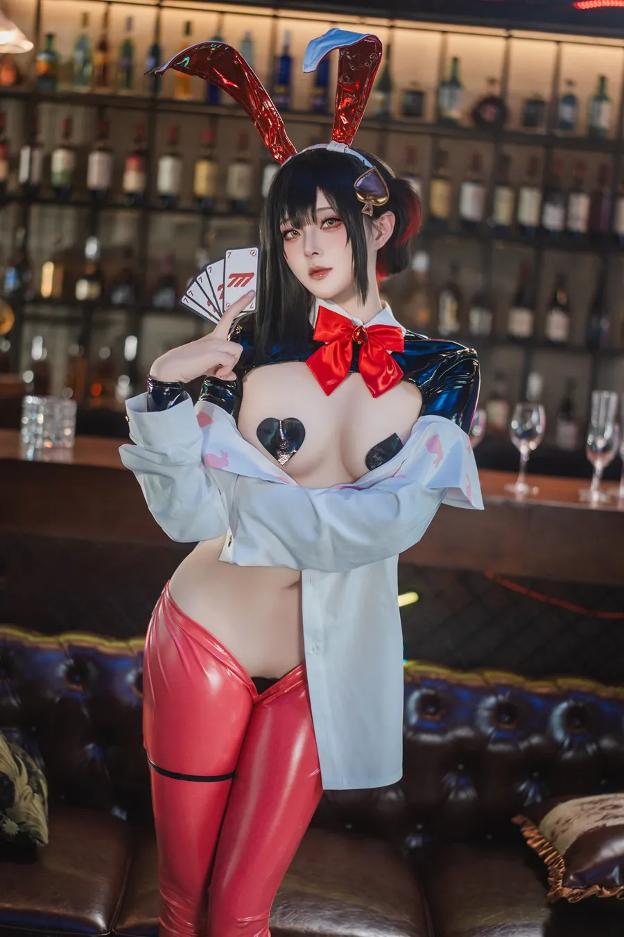 Natsuko夏夏子 – Nikke胜利女神 露姬·逆兔女郎 60P