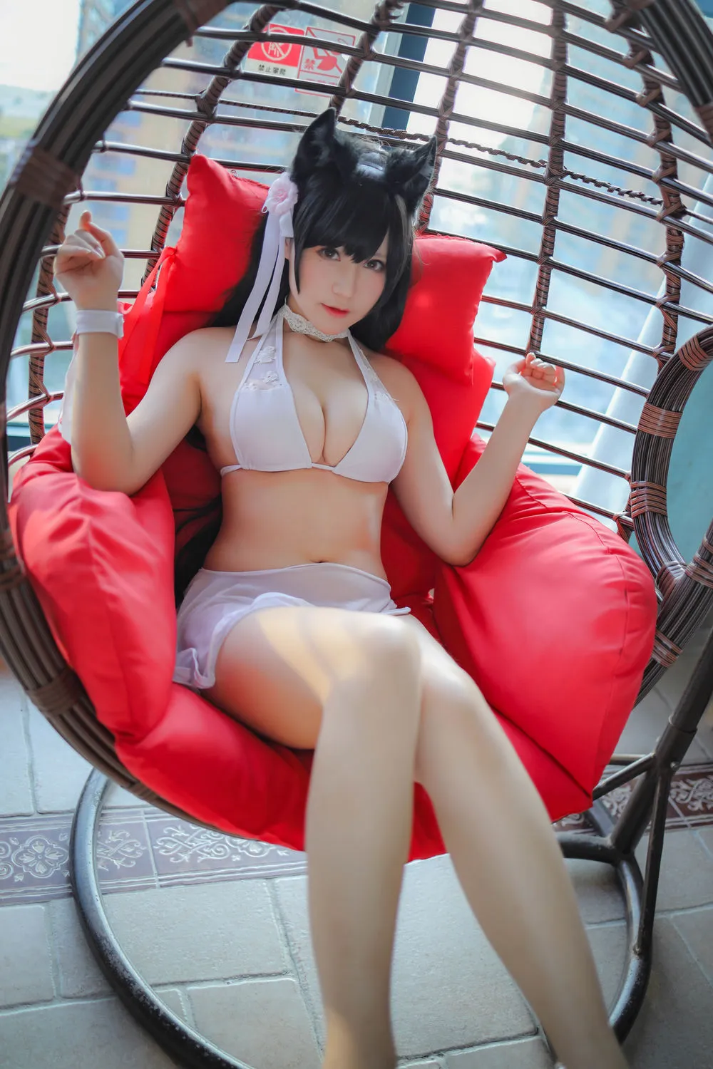 Nyako喵子 – 爱宕泳装 25P