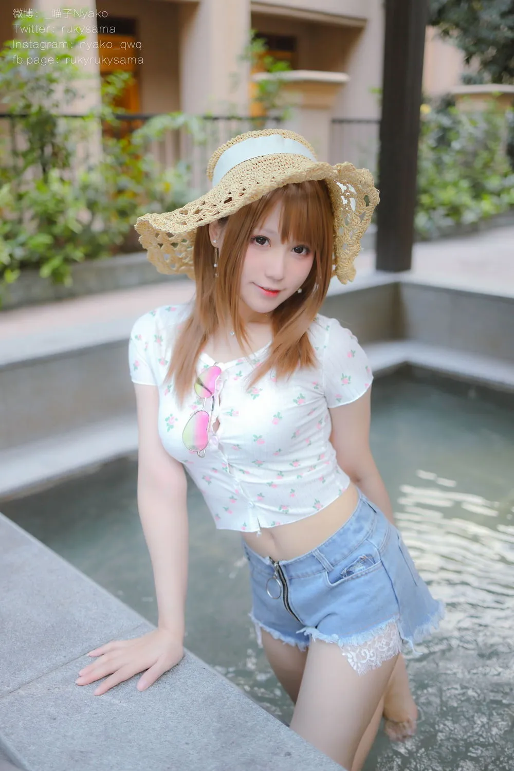 Nyako喵子 – 温泉旅行 – 温泉 80P