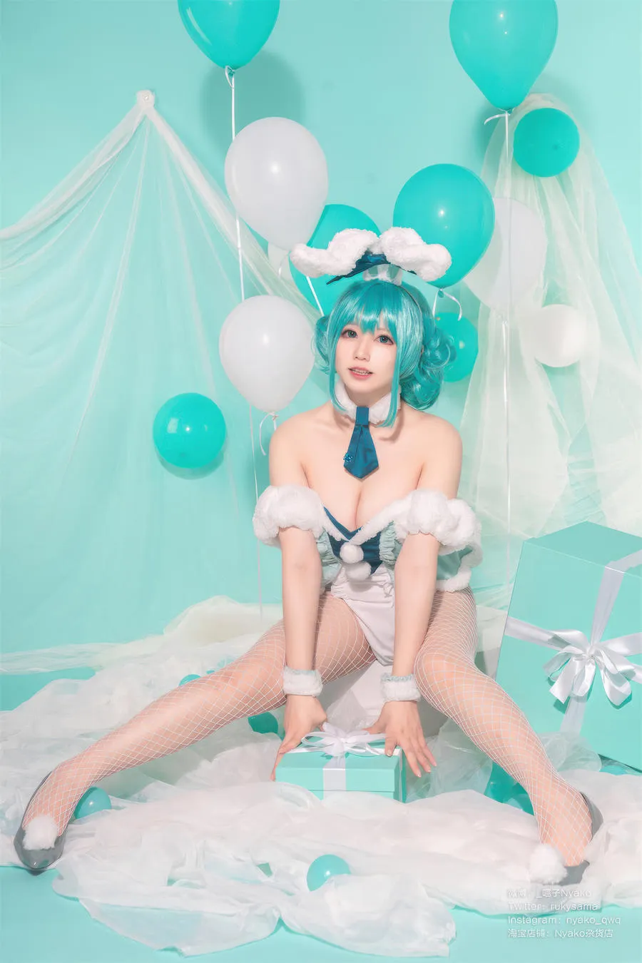 Nyako喵子 – 初音白兔 41P