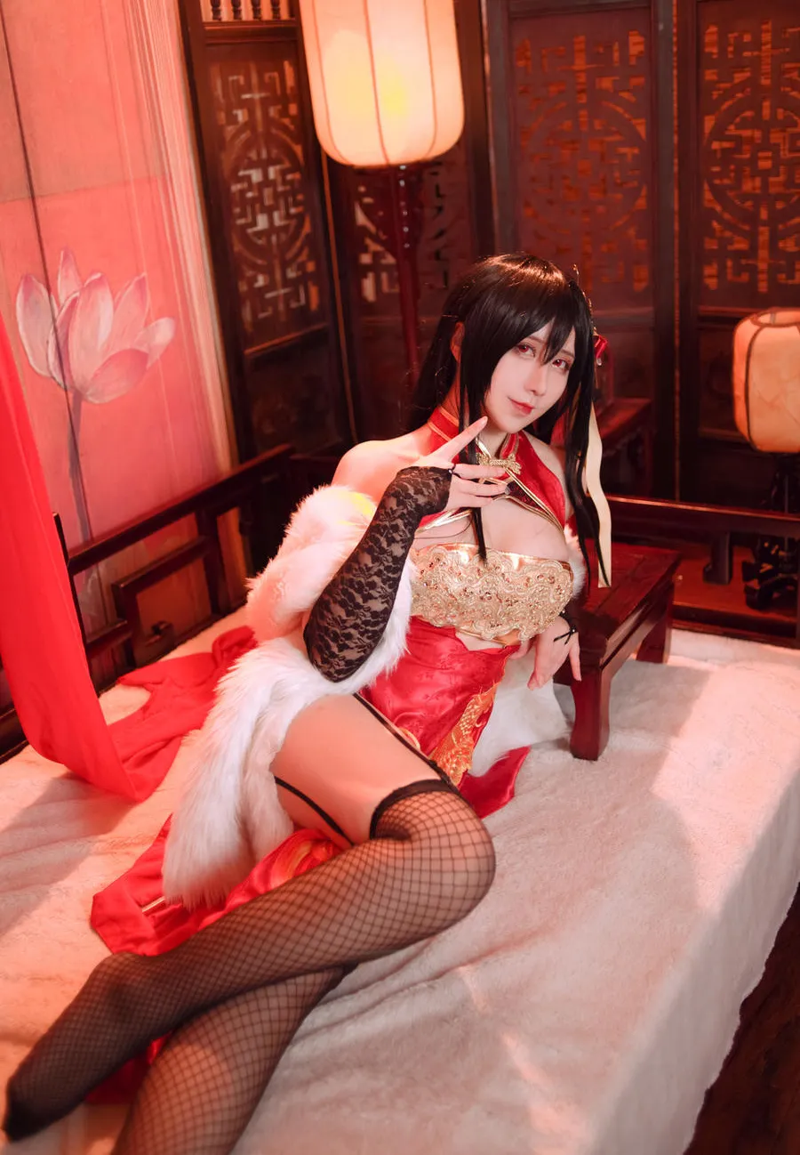九曲Jean 大凤旗袍 24P