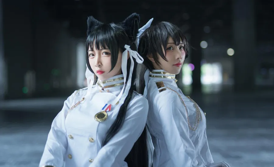 九曲Jean 碧蓝航线 爱宕&高雄 14P