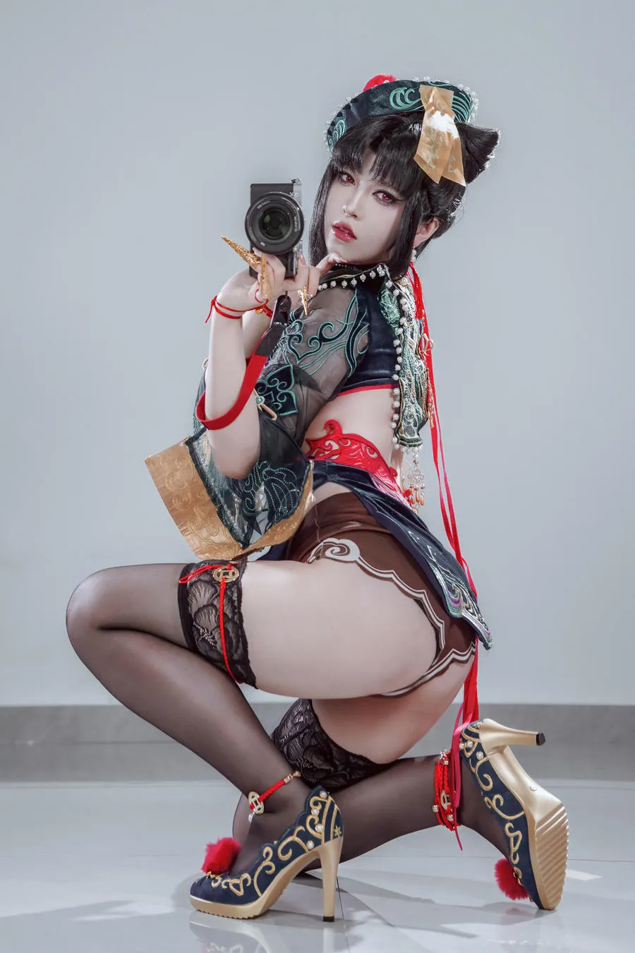 半半子 – 玉玲珑 僵尸娘 24P