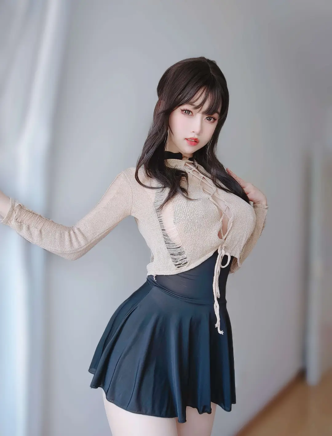 女主K – 白い双子 69P
