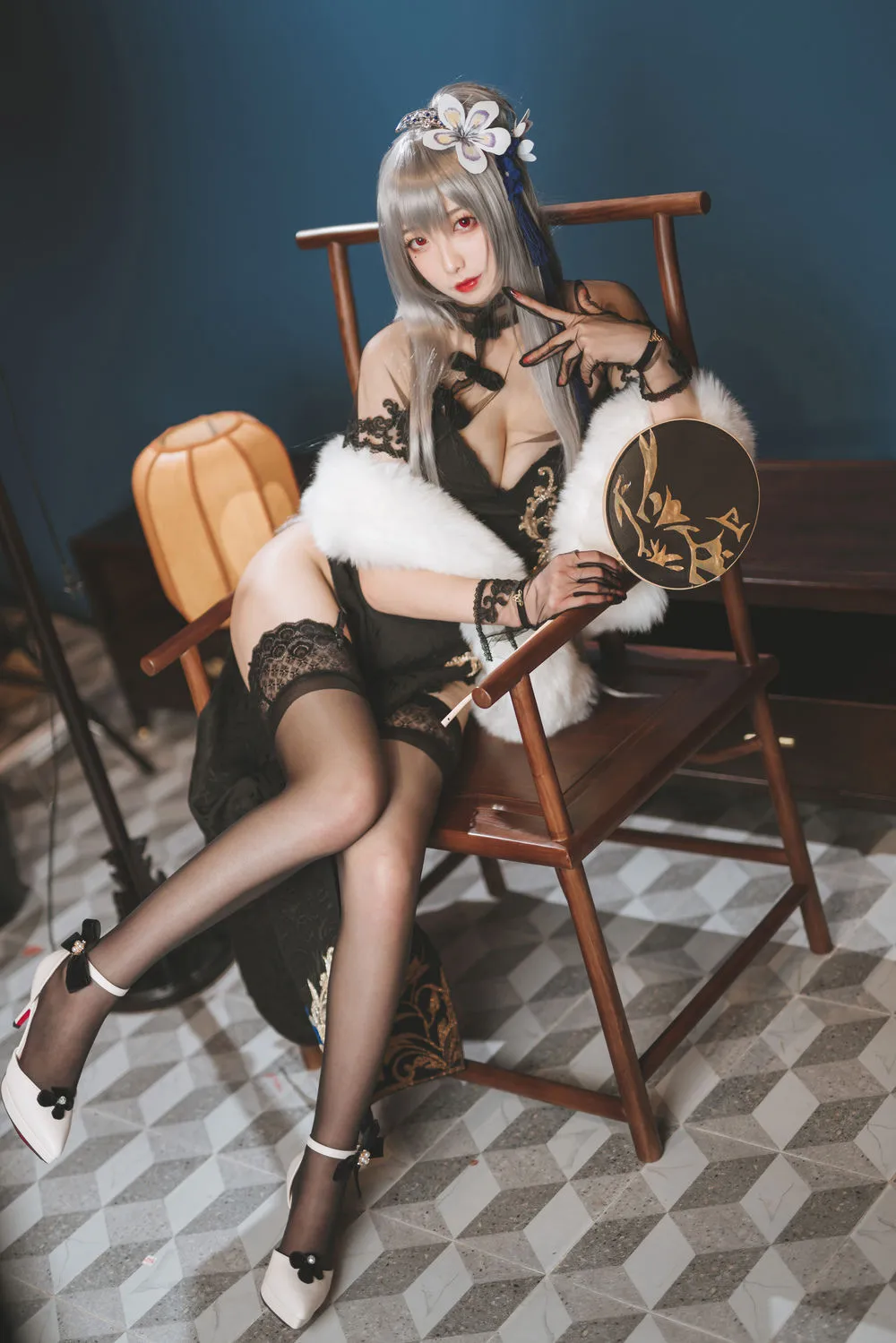 封疆疆 路易九世旗袍 35P