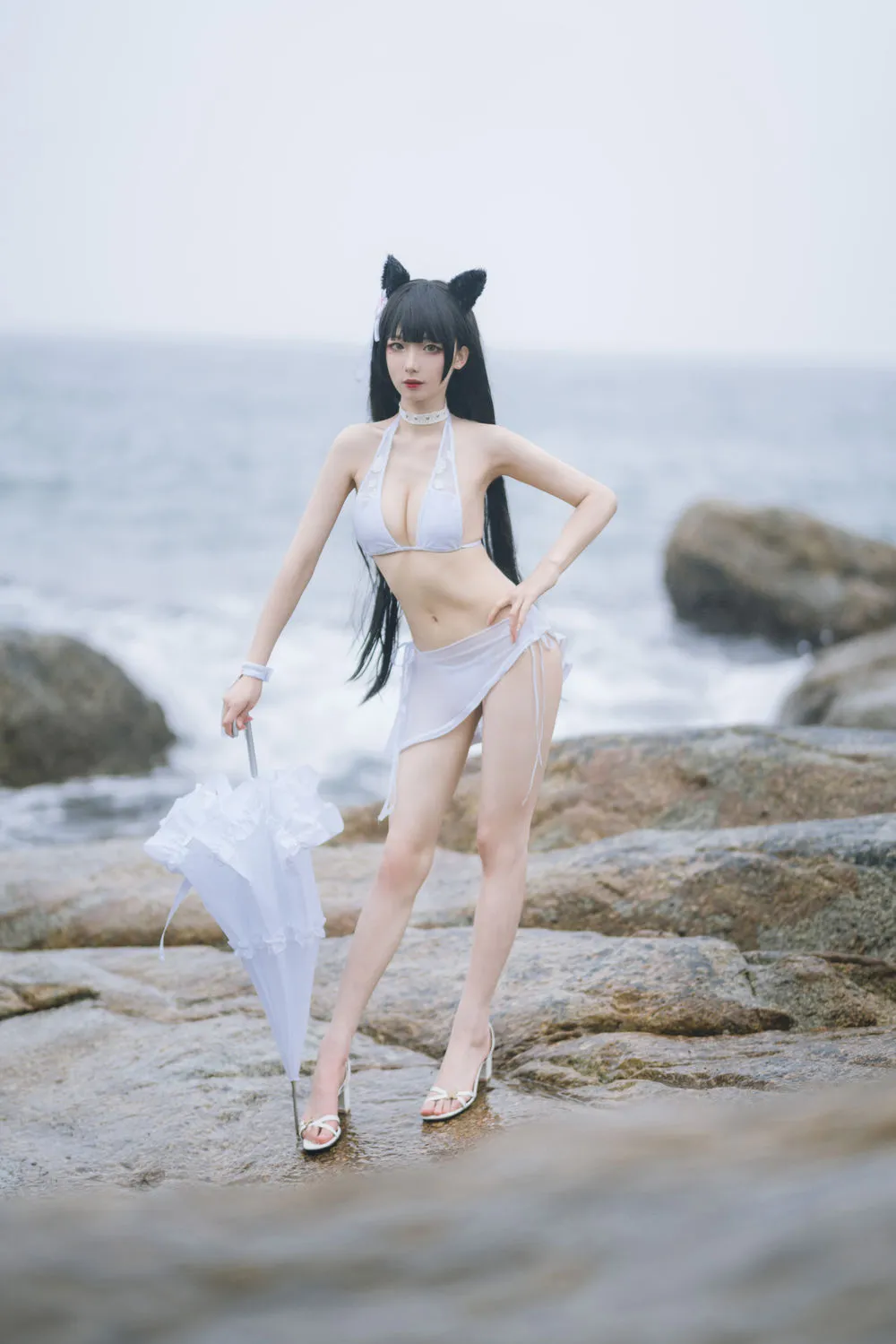 封疆疆 爱宕泳装 14P