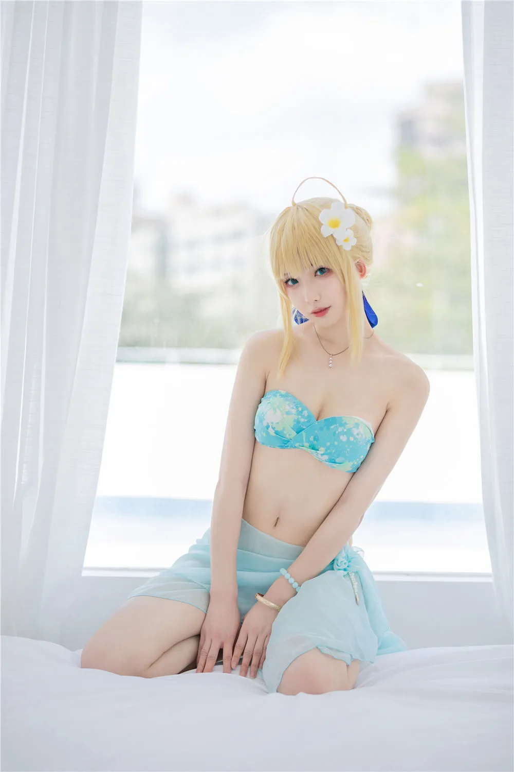 封疆疆 阿尔托莉雅·潘德拉贡 泳装 40P