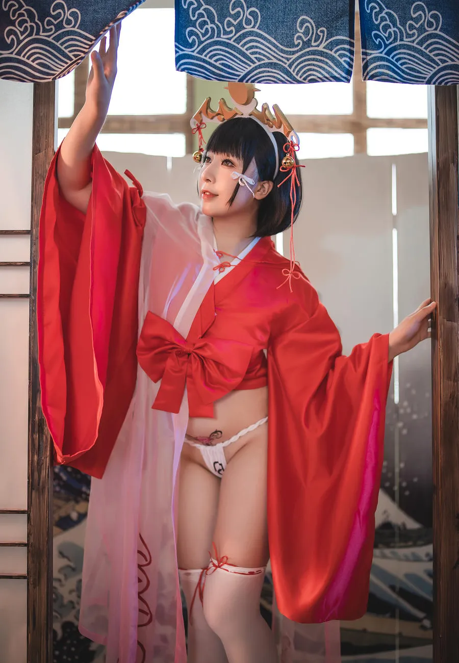 小容仔咕咕咕w 黑兽巫女 辉夜 31P