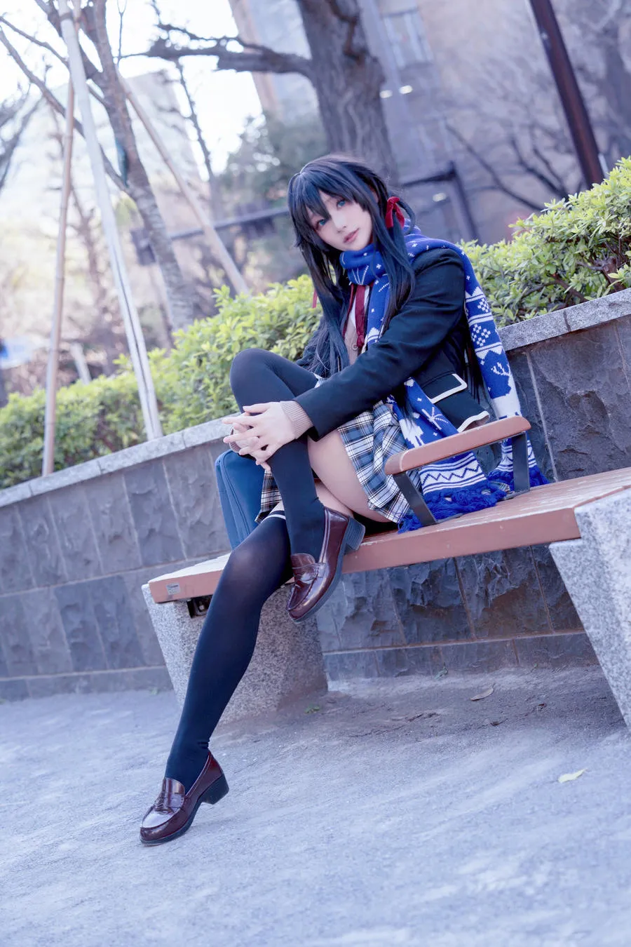 幼愛youmeko 雪之下雪乃 JK制服 23P 3V