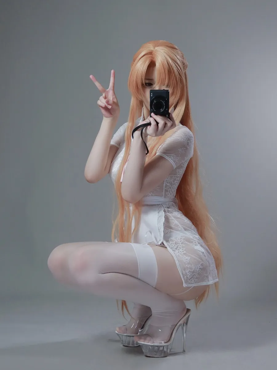 幼愛youmeko 刀剑神域 亚丝娜 中华女仆 42P