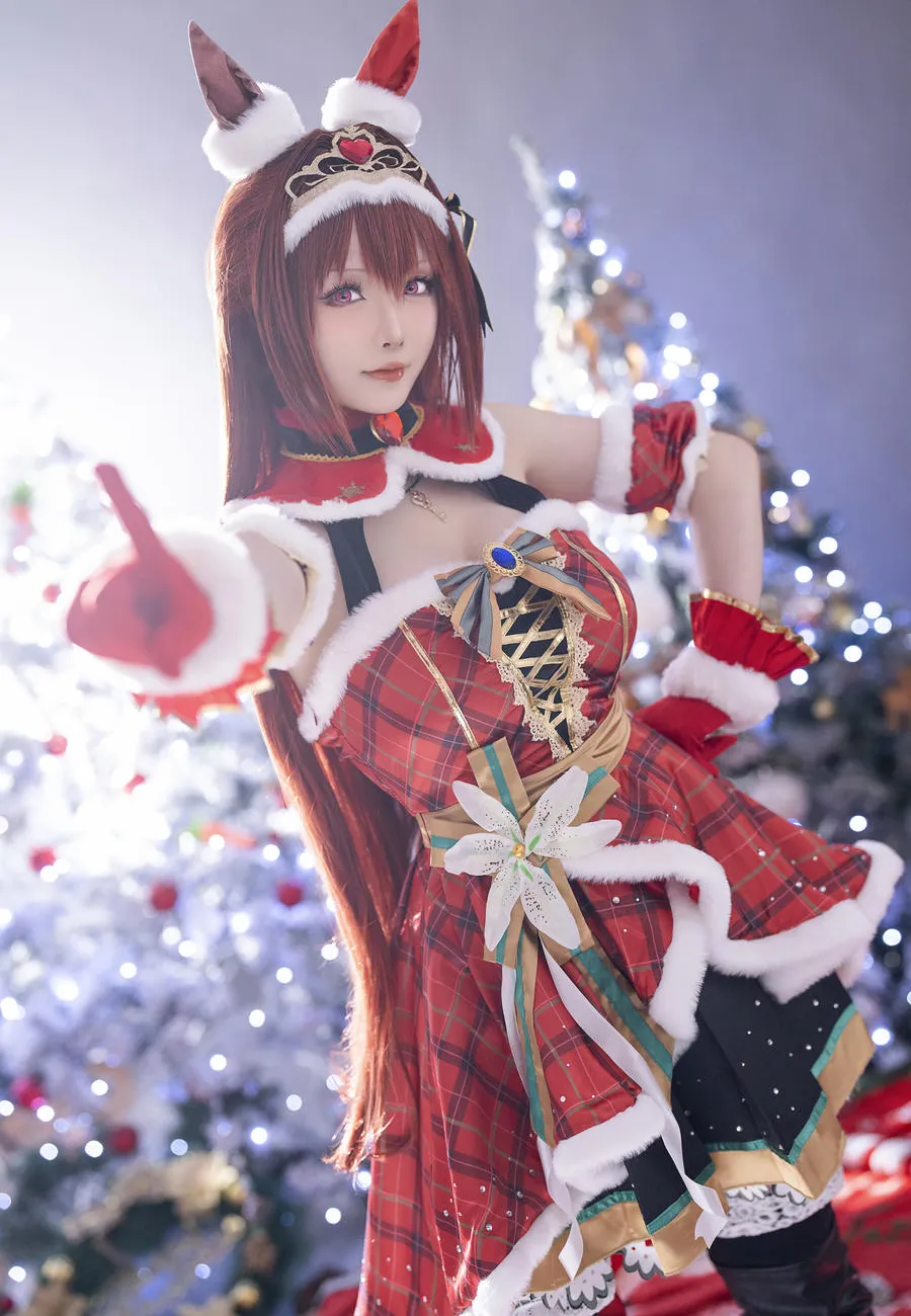 星之迟迟 2023年12月计划A 赛马娘 大和赤骥 圣诞衣装 47P