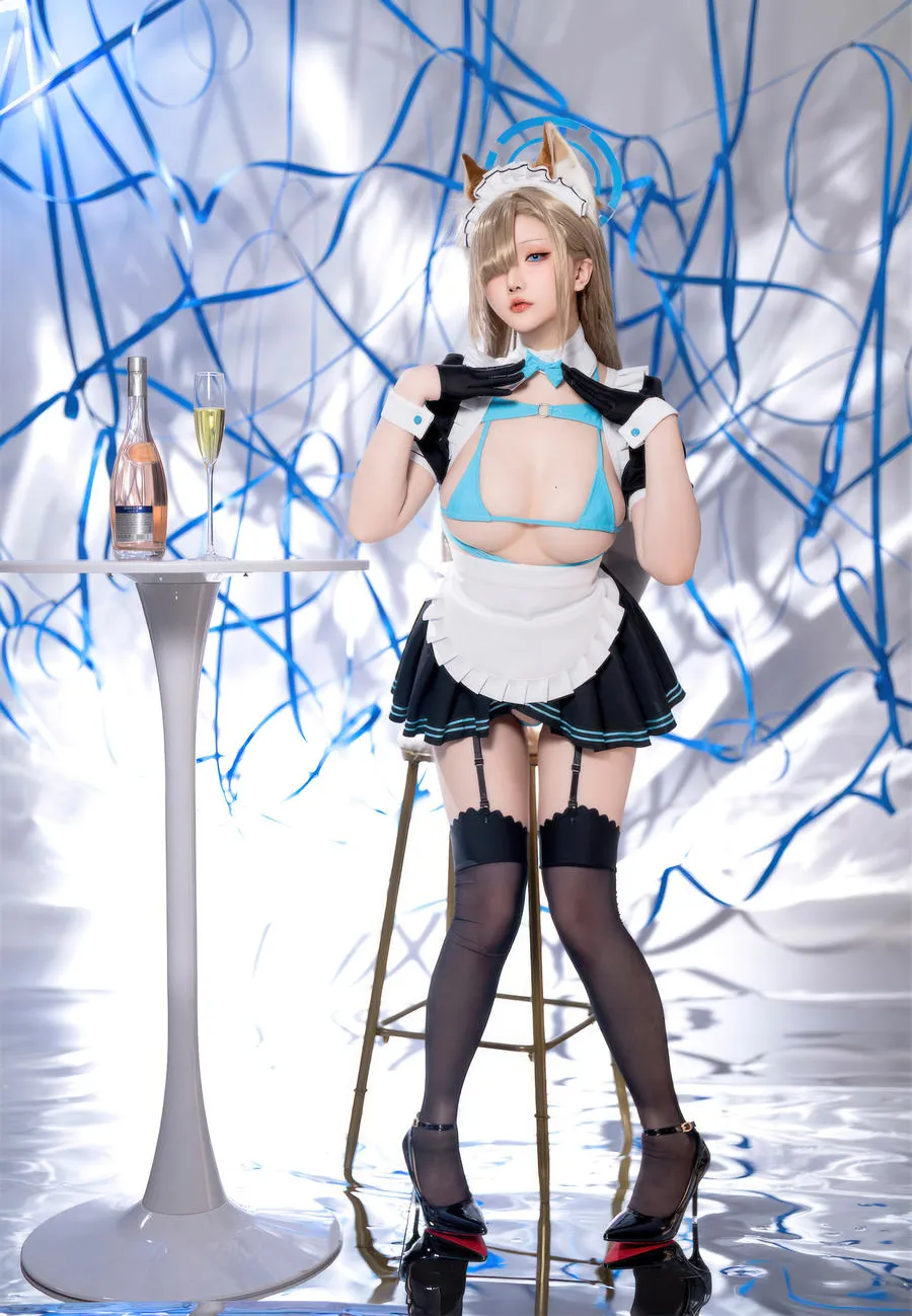 星之迟迟 2023年12月计划C 蔚蓝档案 一之濑明日奈同人女仆 91P