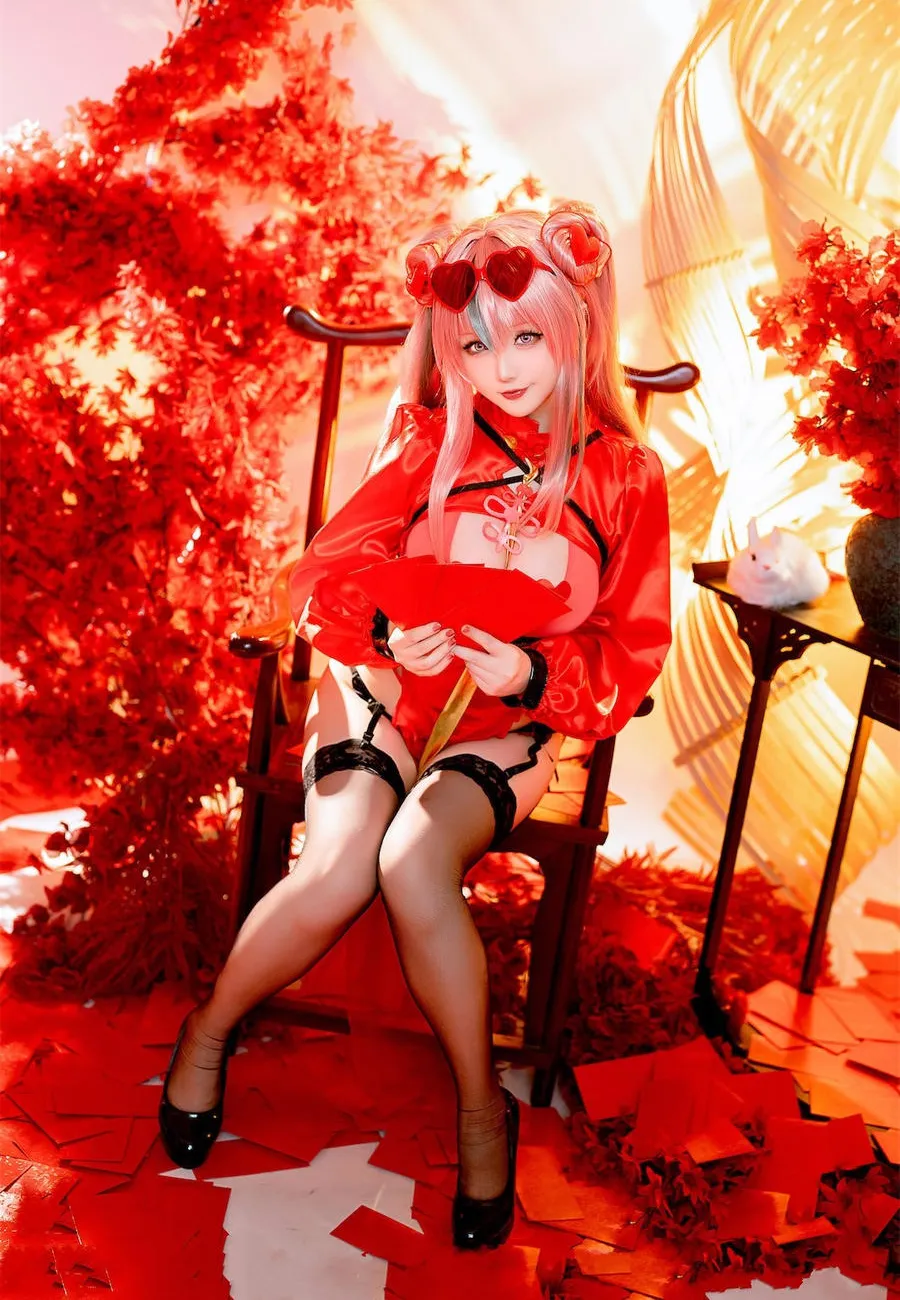 星之迟迟 2024年01月计划C 布莱默顿 新年旗袍 84P 1V