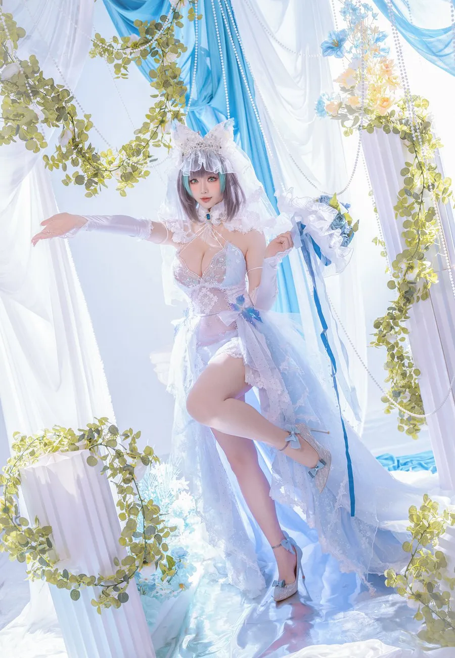 星之迟迟 2025年12月计划C 碧蓝航线 柴郡花嫁 44P