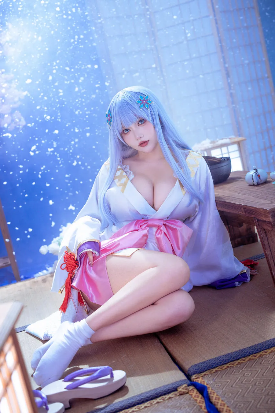 是一只熊仔吗 – 美少女万华镜异闻：雪女 白雪姬 41P