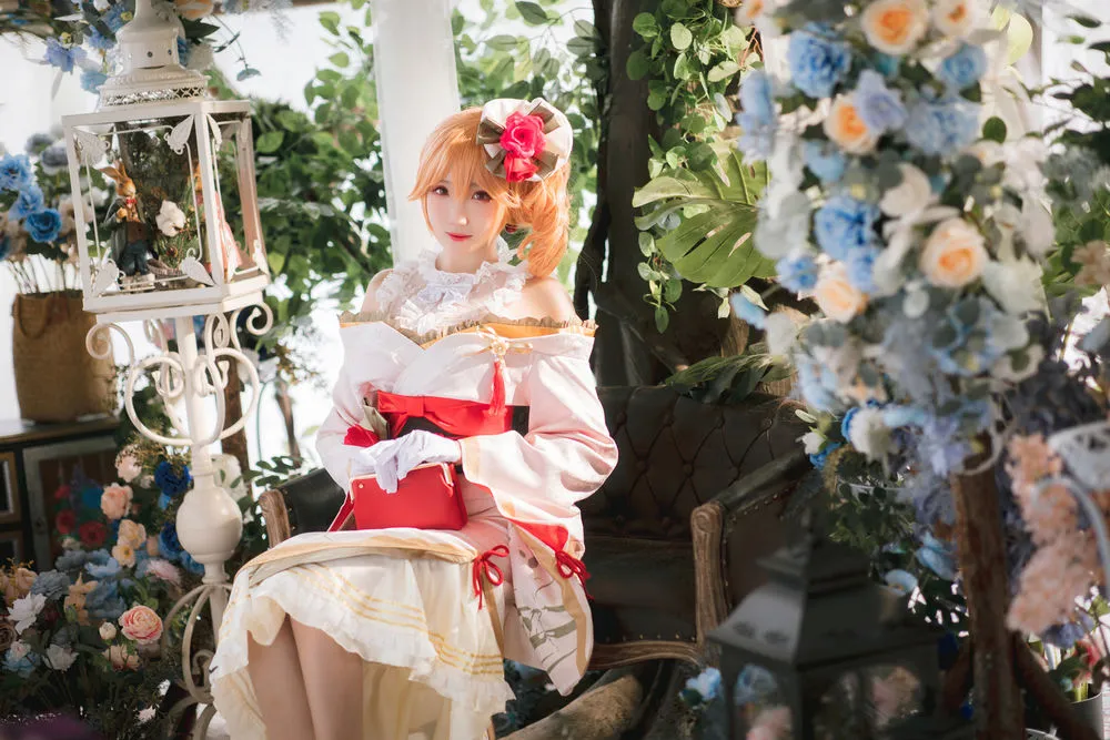 瓜希酱 碧蓝航线 黎塞留和服 22P