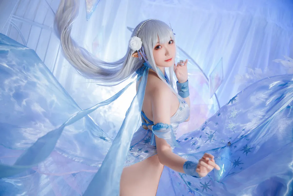瓜希酱 爱蜜莉雅 水晶礼服 28P