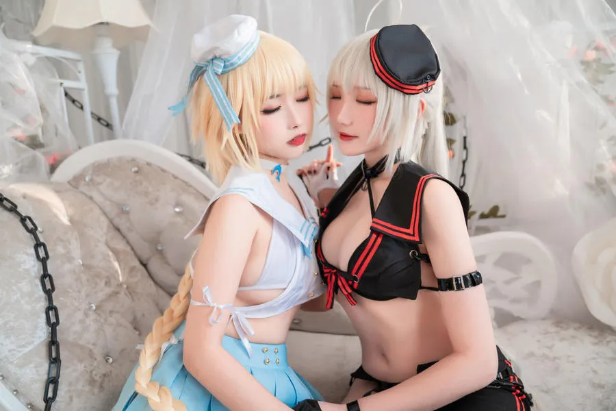 瓜希酱 FATE 黑白贞德 (&momoko葵葵) 60P