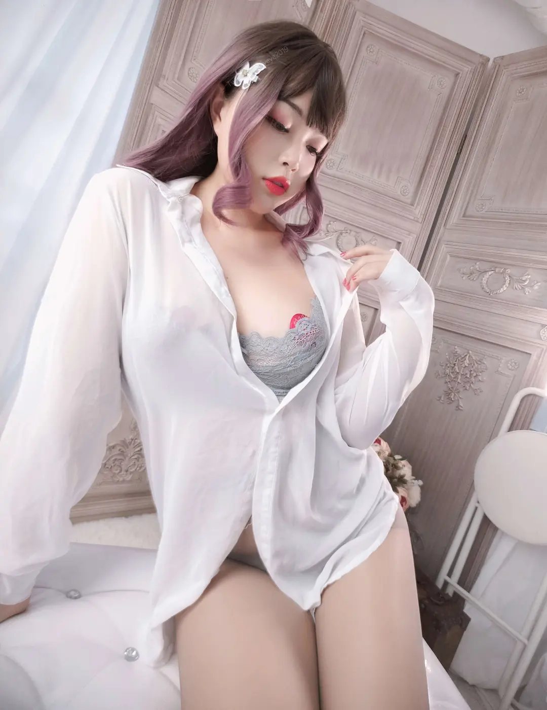 白烨 – 黑枪呆女仆 50P