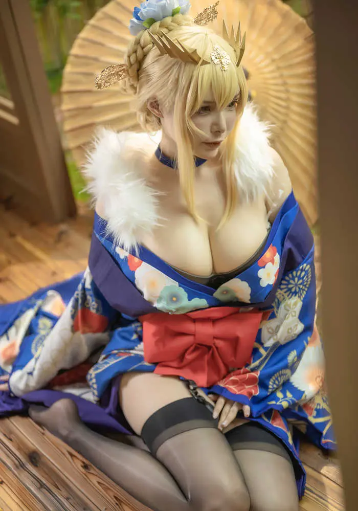 秋和柯基 NO.056 白枪呆 同人和服 46P