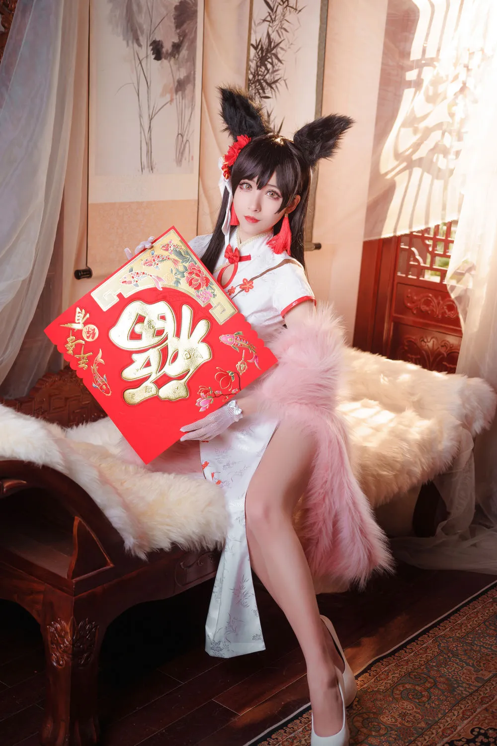 肉扣热热子（rioko凉凉子） 爱宕旗袍 20P