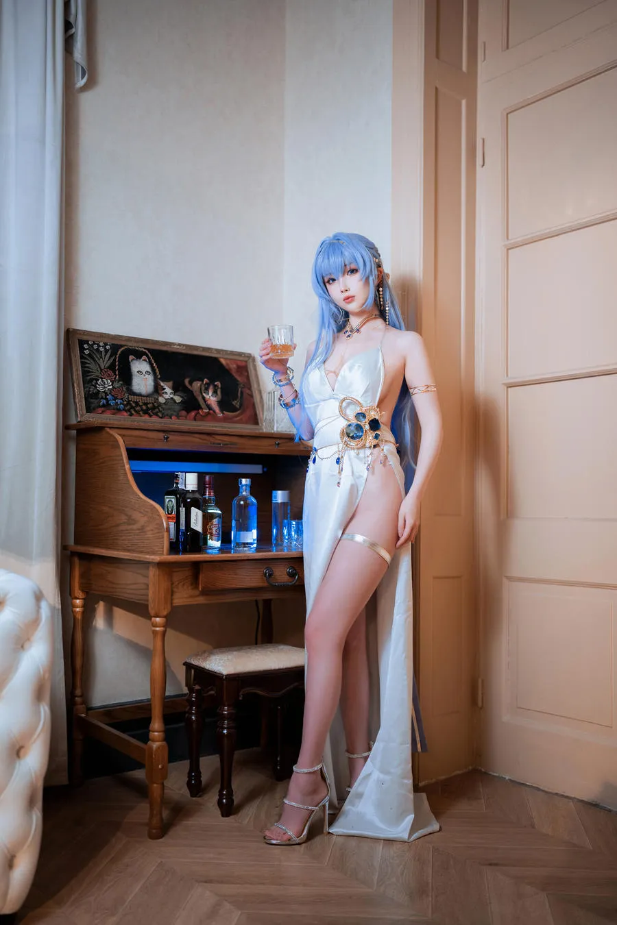 肉扣热热子（rioko凉凉子） 海伦礼服 48P 14V