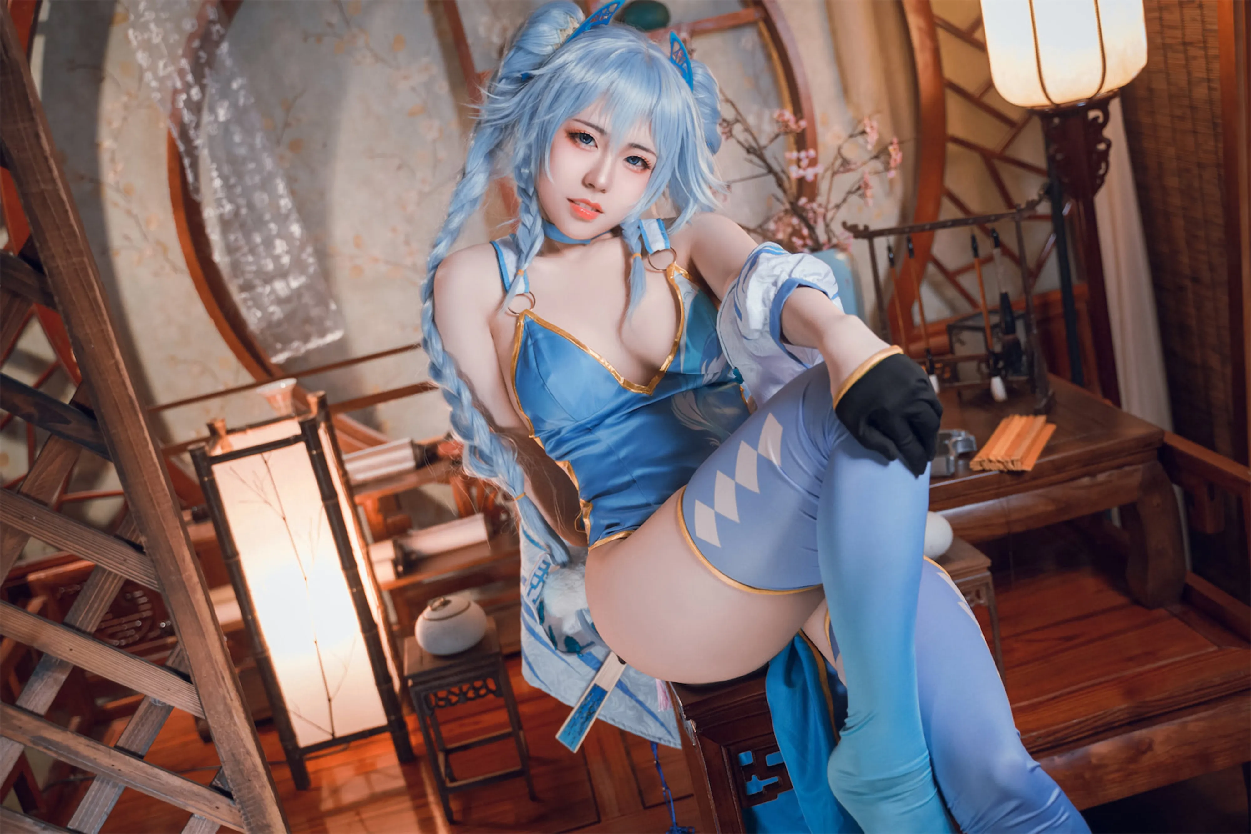 虎森森 少女前线 翠雀媚 40P