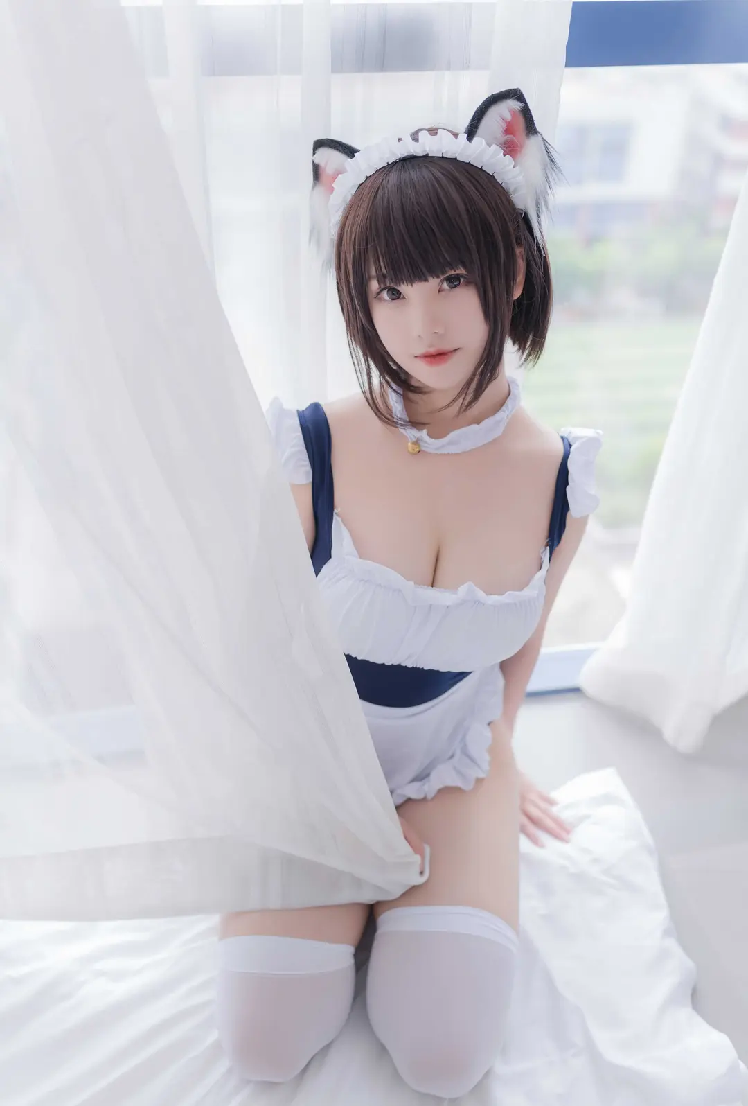 蜜汁猫裘 NO.009 女仆兽耳娘 41P