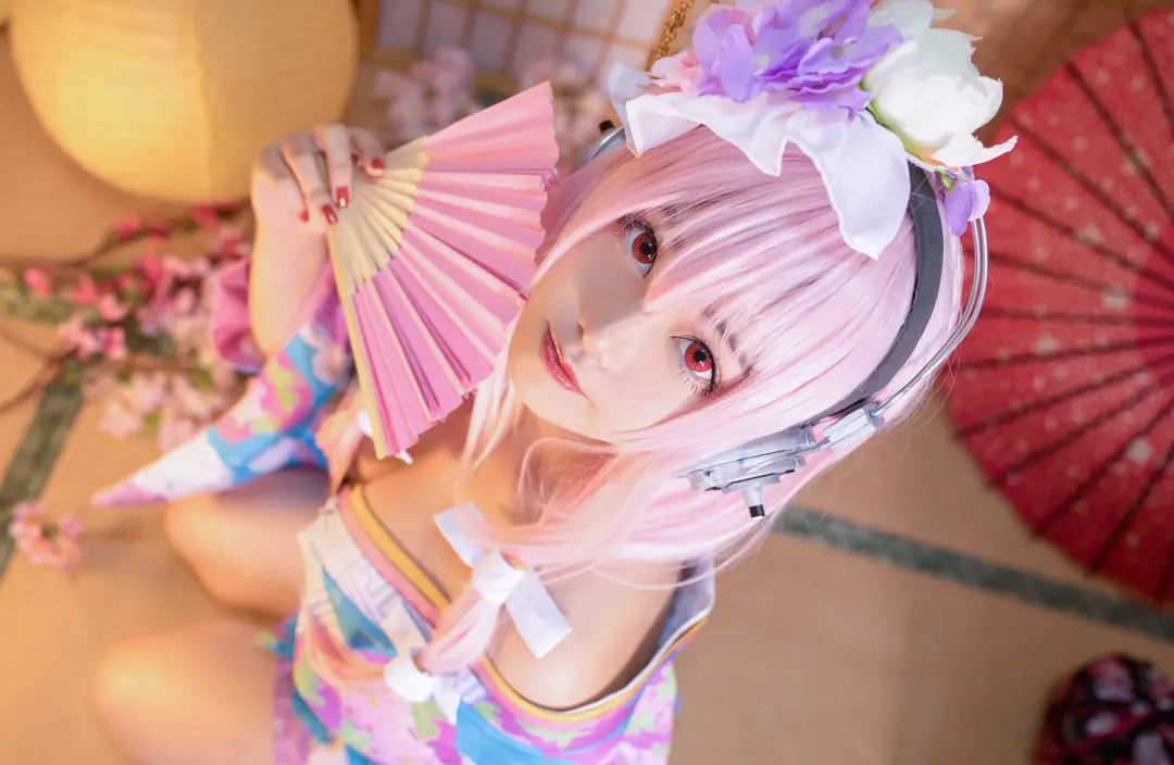 蜜汁猫裘 NO.019 索尼子和服 19P