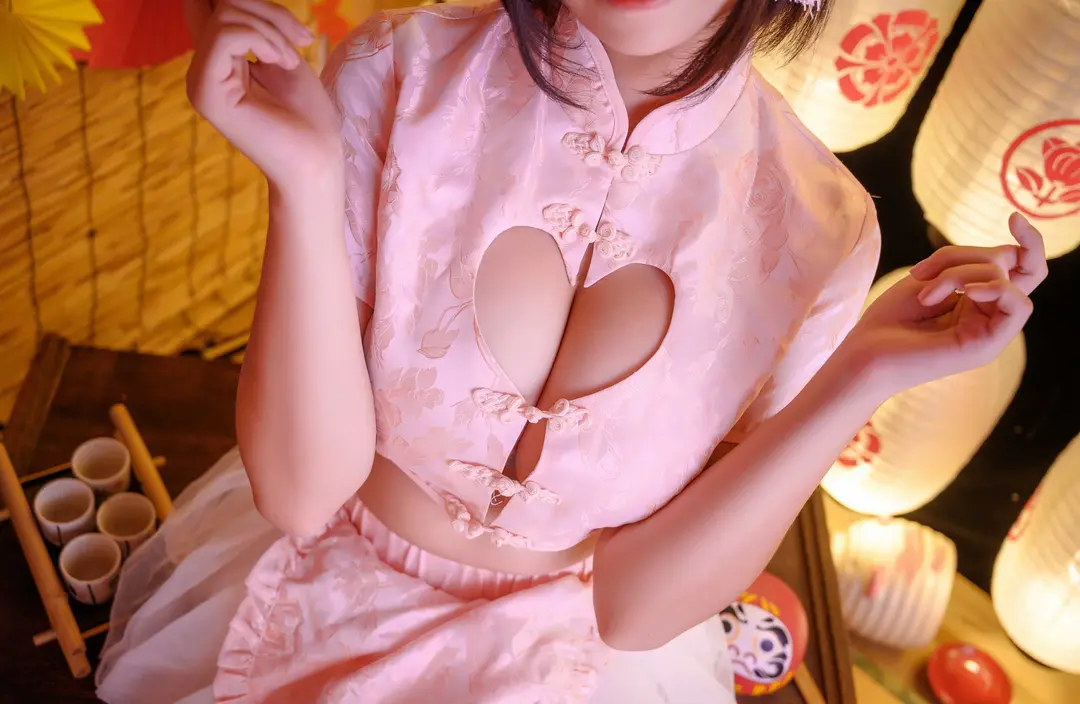蜜汁猫裘 NO.029 中华娘正片 34P