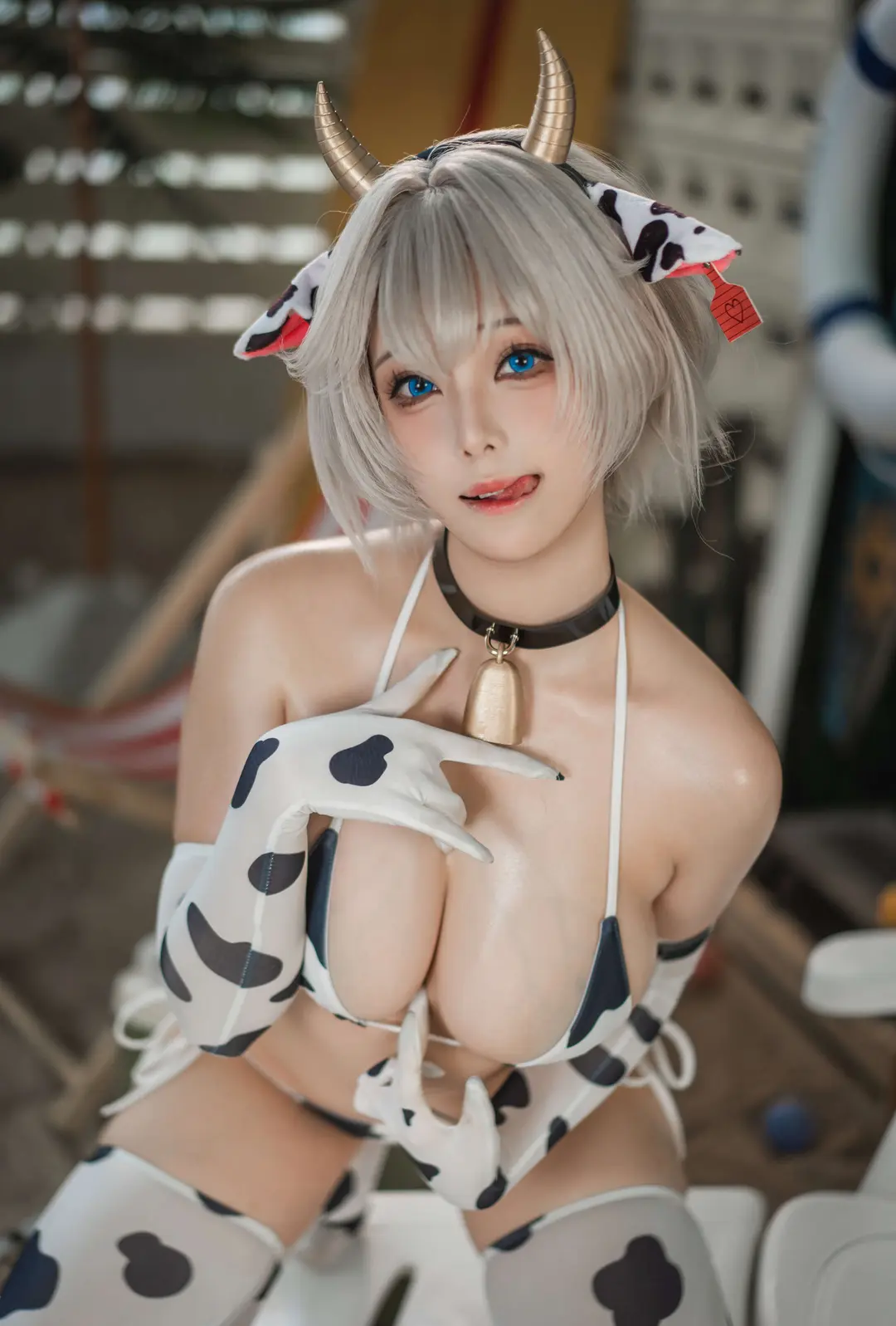 蜜汁猫裘 – 棕色尘埃奶牛 173P