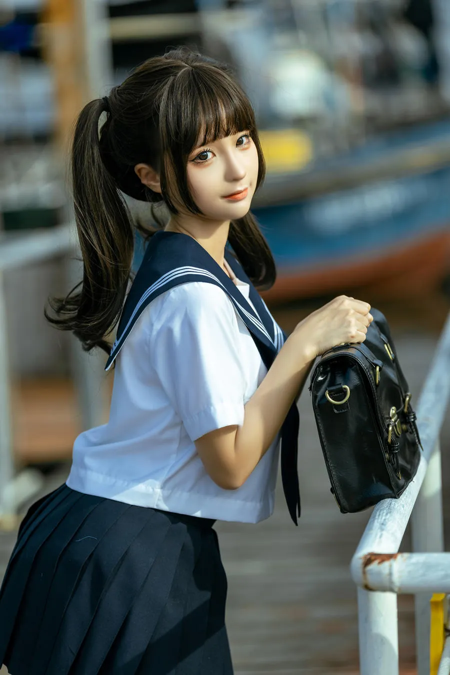 蠢沫沫(momo) – No.210 海风 19P