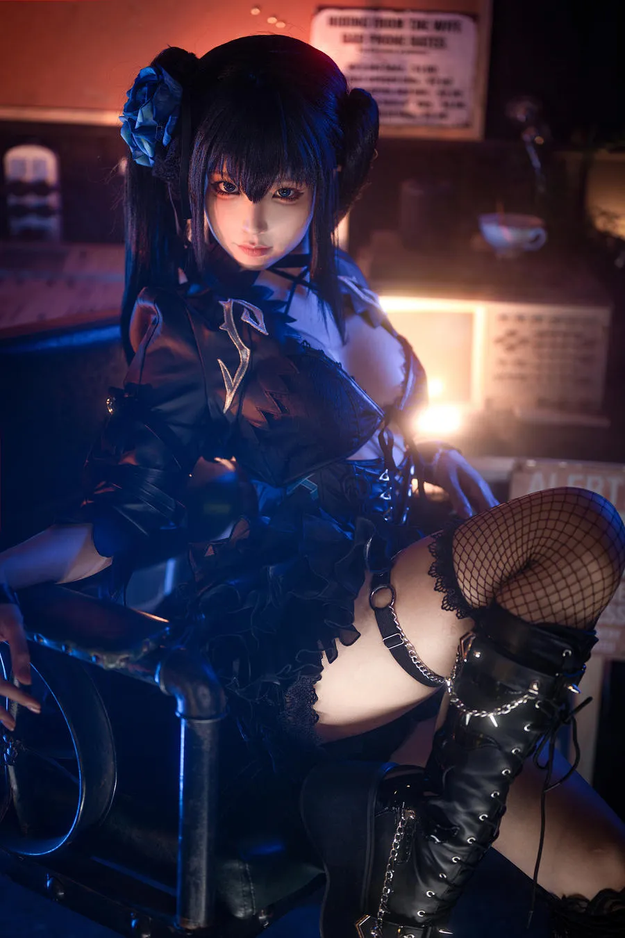 蠢沫沫(momo) – No.328 2024年会员 黑岩射手 36P