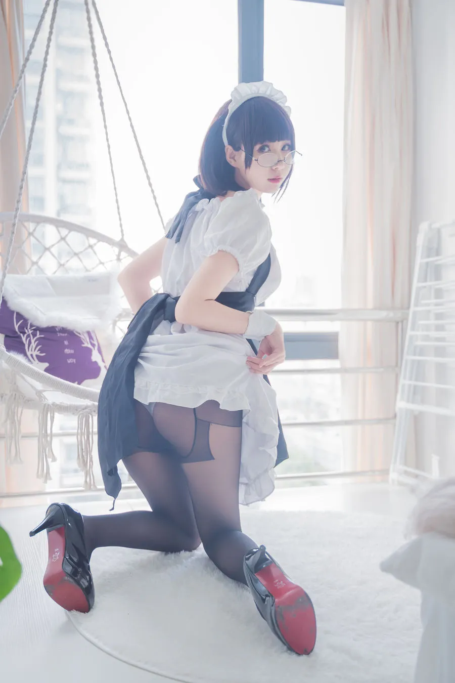 西园寺南歌 黑丝女仆 45P 2V