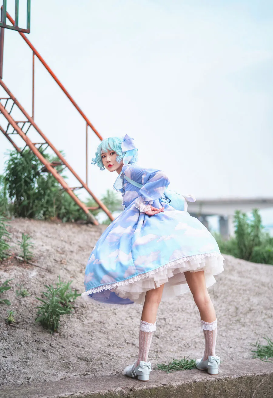 阿包也是兔娘 – lolita蓝裙 9P