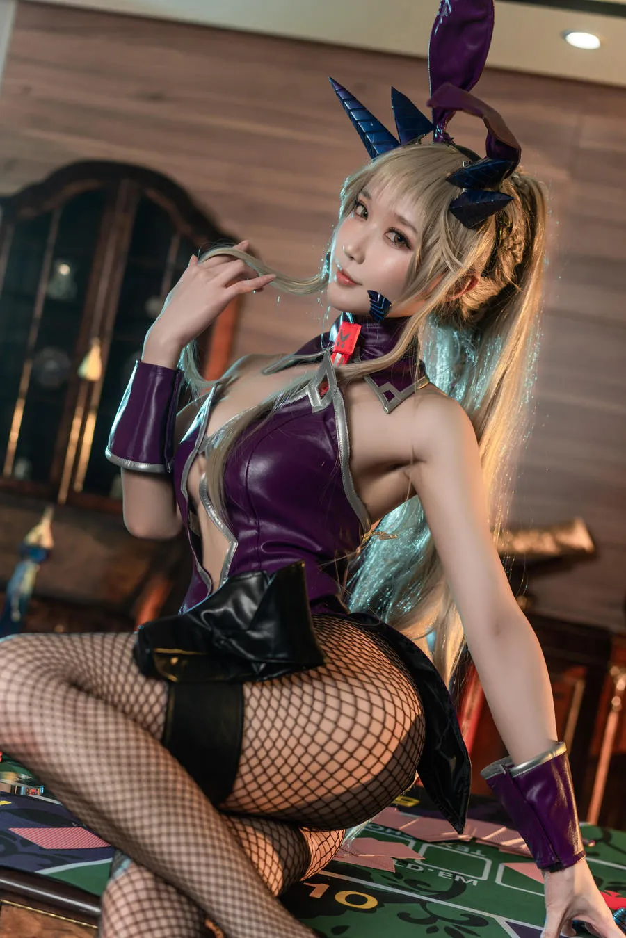 阿包也是兔娘 – 黑枪呆兔女郎 25P