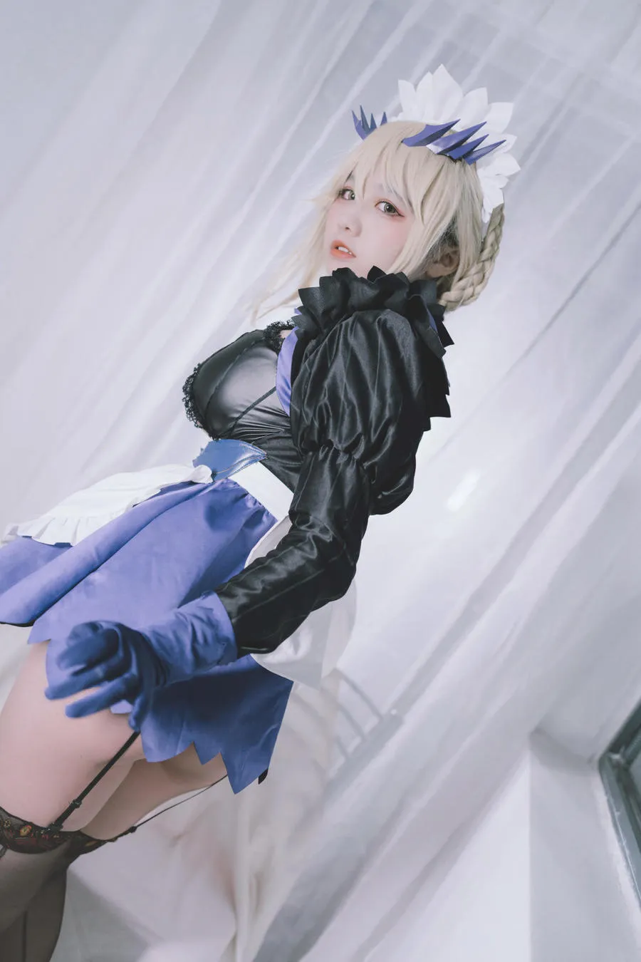 阿半今天很开心 – FGO 黑枪呆女仆 68P
