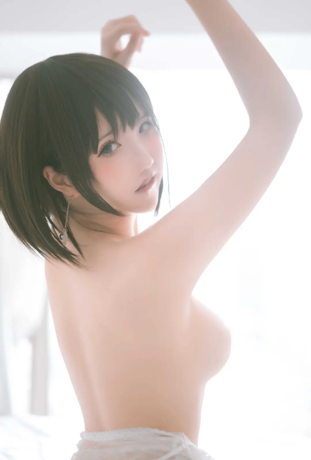阿薰kaOri – 白色系内衣 15P